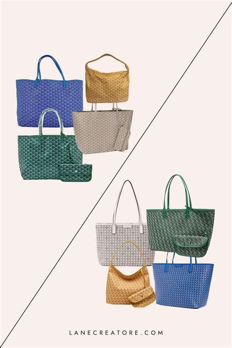 goyard inspired bags|alternative to goyard tote.